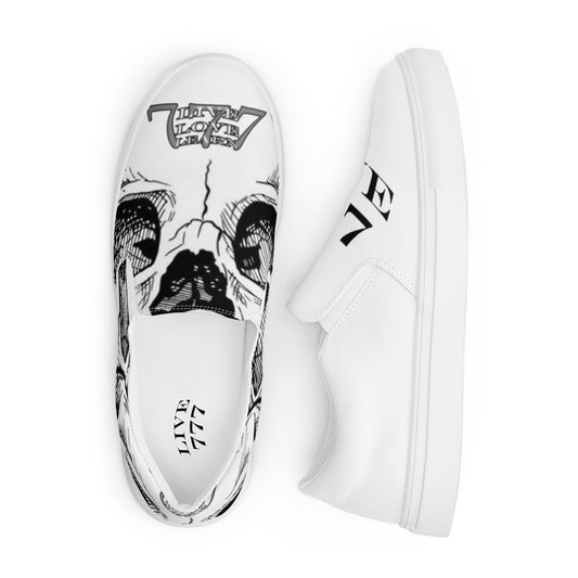 "Skull" Slip-on Shoes